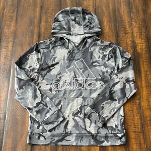 Adidas Gray Camo Hoodie